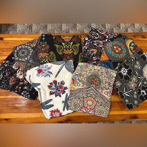 Bundle of 8 buttery‎ soft leggings